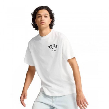 PUMA CLASSICS PLAY.PARIS. TEE 626767-02 White