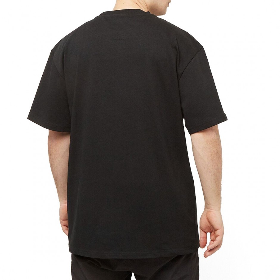 Ανδρικό T-Shirt Μαύρο - Karl Kani Autograph Heavy Jersey Boxy