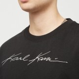 Ανδρικό T-Shirt Μαύρο - Karl Kani Autograph Heavy Jersey Boxy Εικόνα 1
