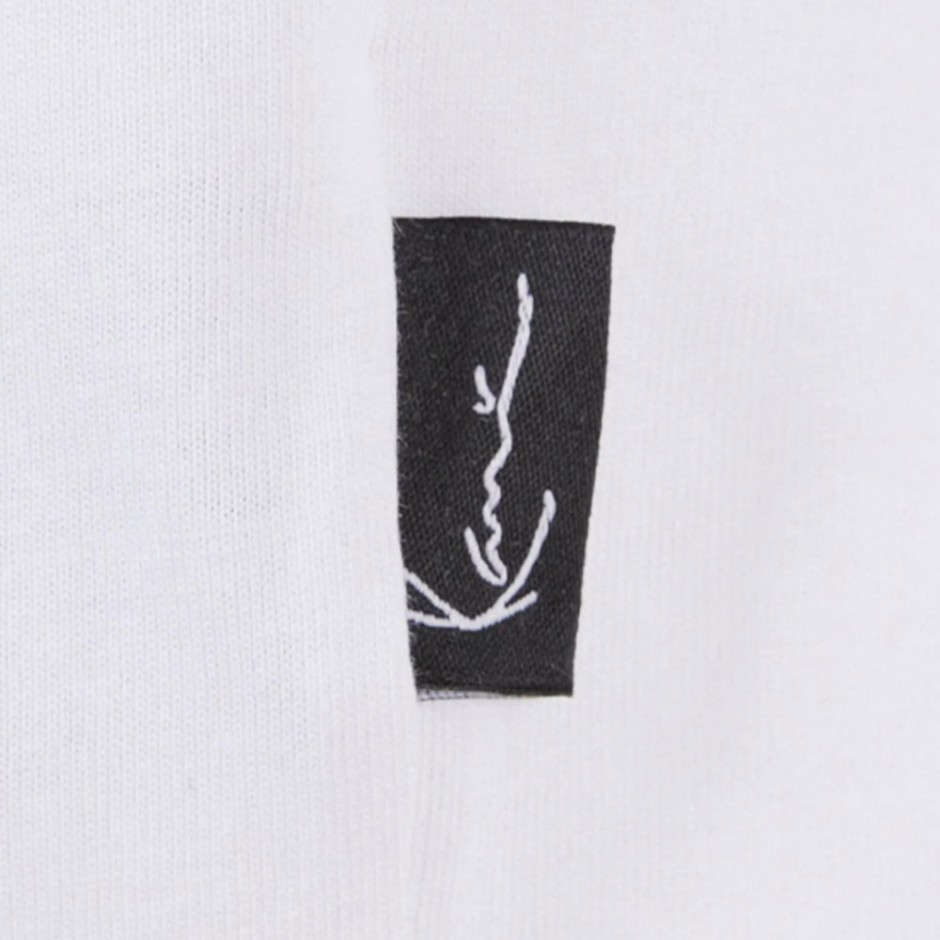 Ανδρικό T-Shirt Λευκό - Karl Kani Woven Signature Multicolor Logo