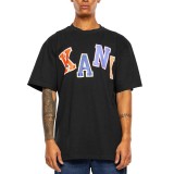 Ανδρικό T-Shirt Μαύρο - Karl Kani Woven Signature Multicolor Logo