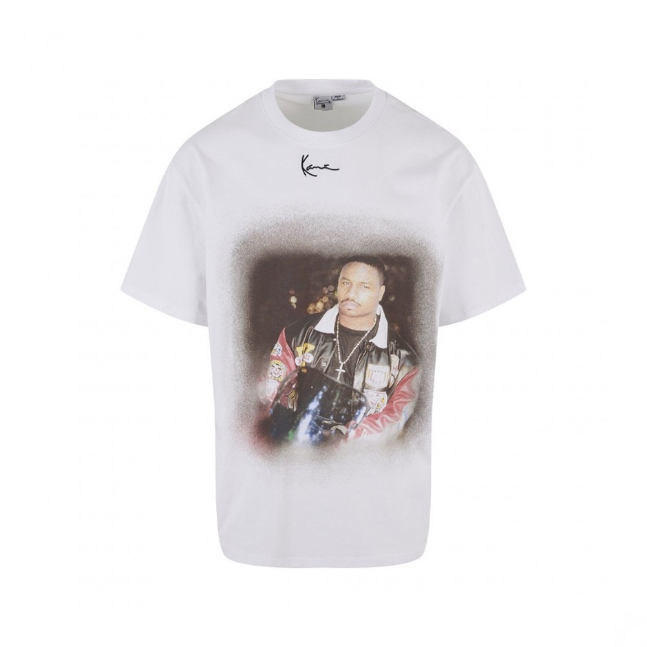 Ανδρικό T-Shirt Λευκό - Karl Kani Tiny Signature Print
