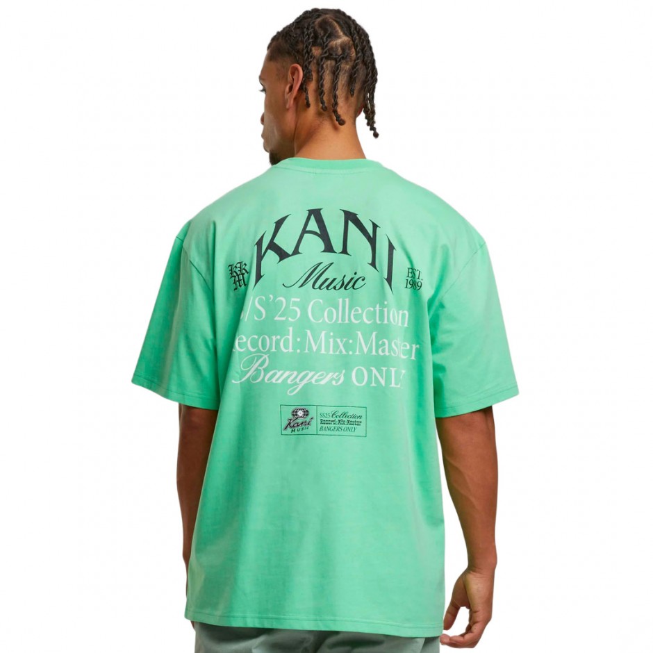 Ανδρικό T-Shirt Πράσινο - Karl Kani Palm Print