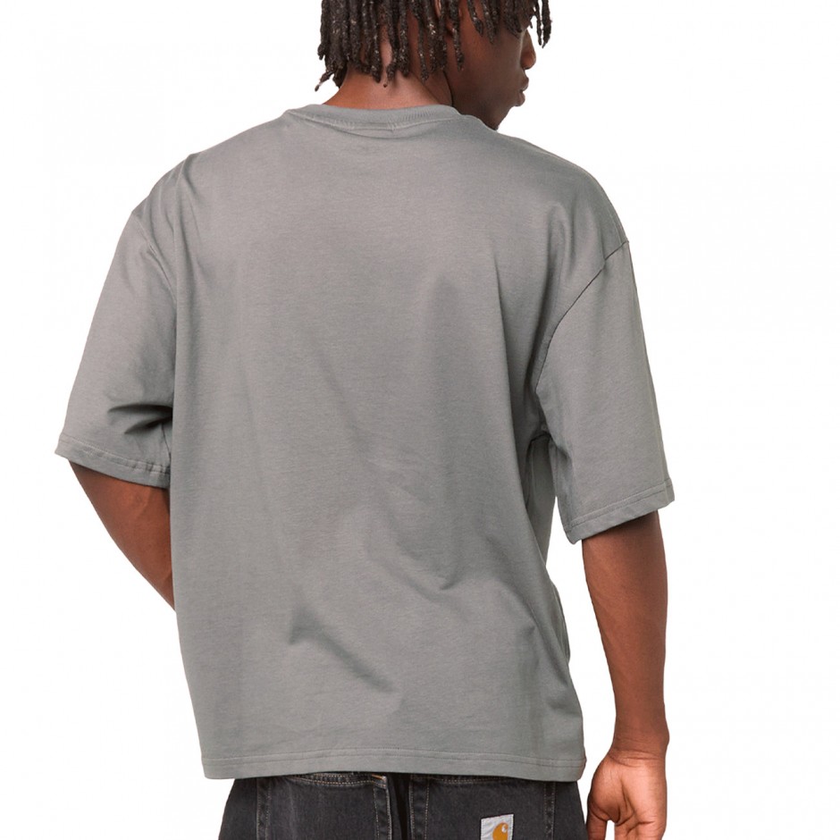Ανδρικό T-Shirt Γκρι - Karl Kani USA Boxy
