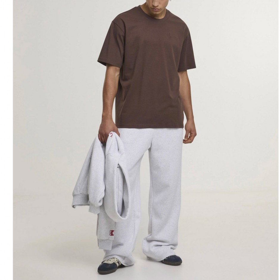 Ανδρικό T-Shirt Καφέ - Karl Kani Slogan Boxy