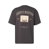 KARL KANI SIGNATURE HOOP OVERSIZED T-SHIRT KM263-034-2-GREY Grey Image 0