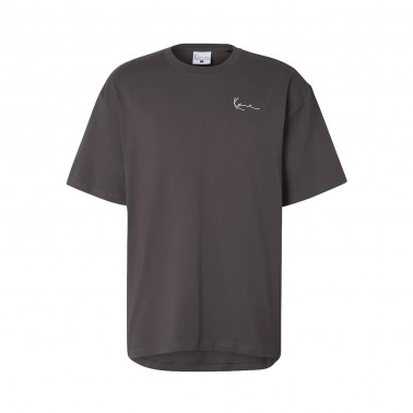 KARL KANI SIGNATURE HOOP OVERSIZED T-SHIRT KM263-034-2-GREY Grey