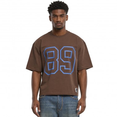 Ανδρικό T-Shirt Καφέ - Karl Kani 89 Boxy