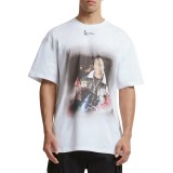 Ανδρικό T-Shirt Λευκό - Karl Kani Tiny Signature Print Εικόνα 