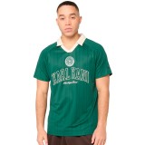 Ανδρικό T-Shirt Πράσινο - Karl Kani Shadow Pinstripe Soccer Jersey Εικόνα 