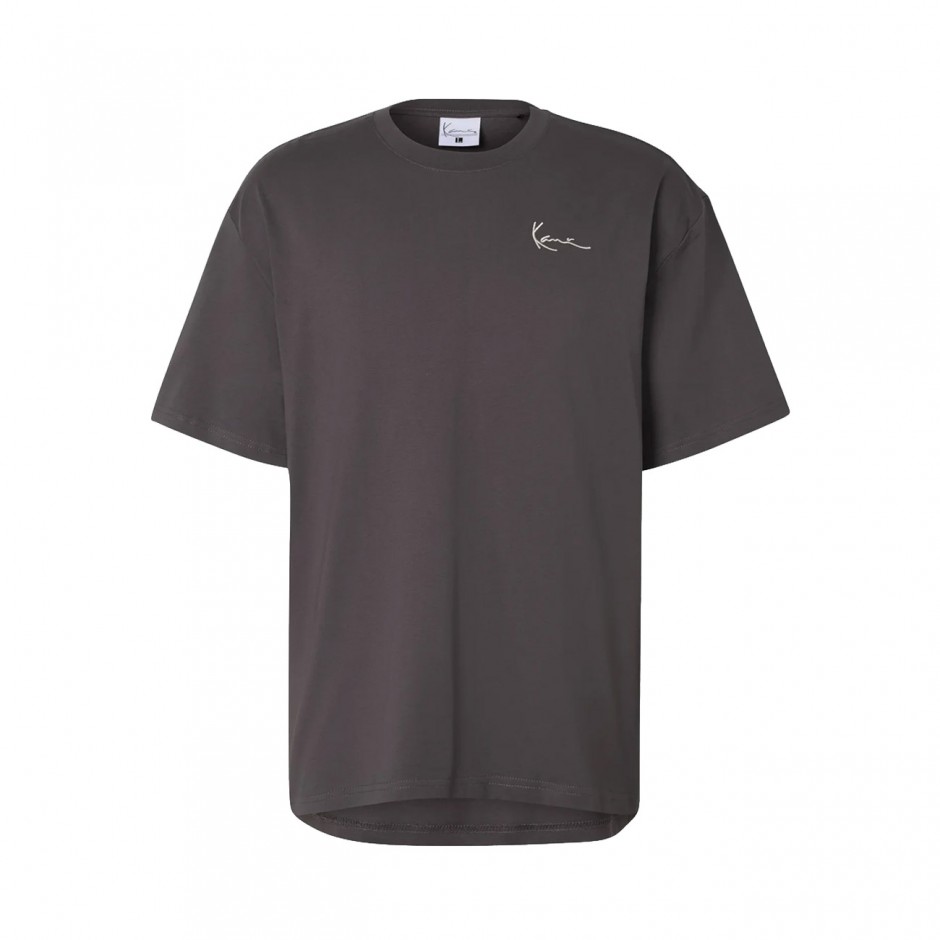 KARL KANI SIGNATURE HOOP OVERSIZED T-SHIRT KM263-034-2-GREY Grey