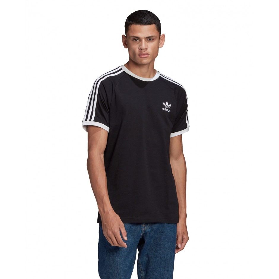 adidas Originals ADICOLOR CLASSICS 3-STRIPES T-SHIRT GN3495 Μαύρο
