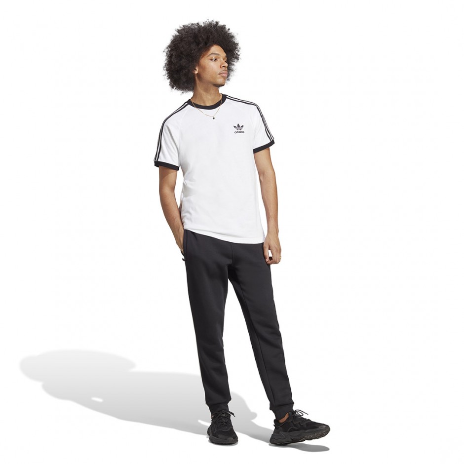 Ανδρικό T-Shirt Λευκό - adidas Originals Adicolor Classics 3-Stripes