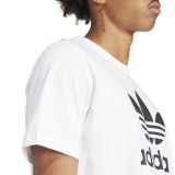 adidas Originals TREFOIL T-SHIRT IV5353 White Image 2