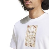 adidas Originals CAMO LABEL TEE IX6743 White Image 1