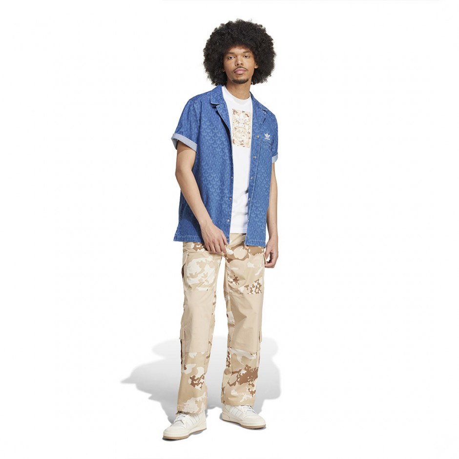 adidas Originals CAMO LABEL TEE IX6743 White