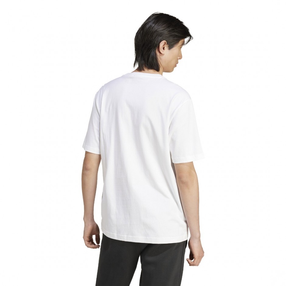 Ανδρικό T-Shirt Λευκό - adidas Originals Training Supply Street Tee 5