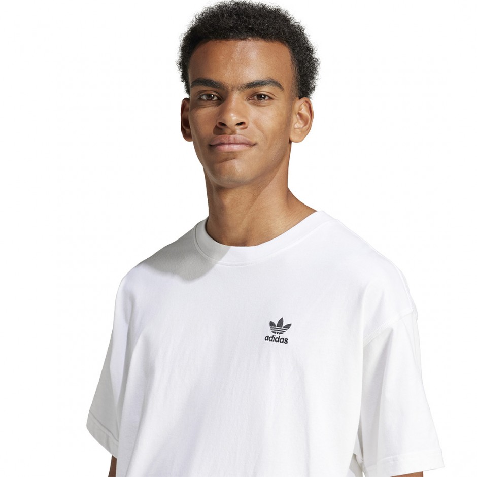 Ανδρικό T-Shirt Λευκό - adidas Originals Essentials Trefoil