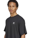 Ανδρικό T-Shirt Μαύρο - adidas Originals Essentials Trefoil Εικόνα 1
