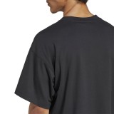 Ανδρικό T-Shirt Μαύρο - adidas Originals Essentials Trefoil Εικόνα 2