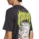adidas Originals Q12 TS DEATH JP2678 Black Image 2