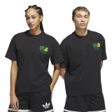 Ανδρικό T-Shirt Μαύρο - adidas Originals Worldwide Hoops Εικόνα 6
