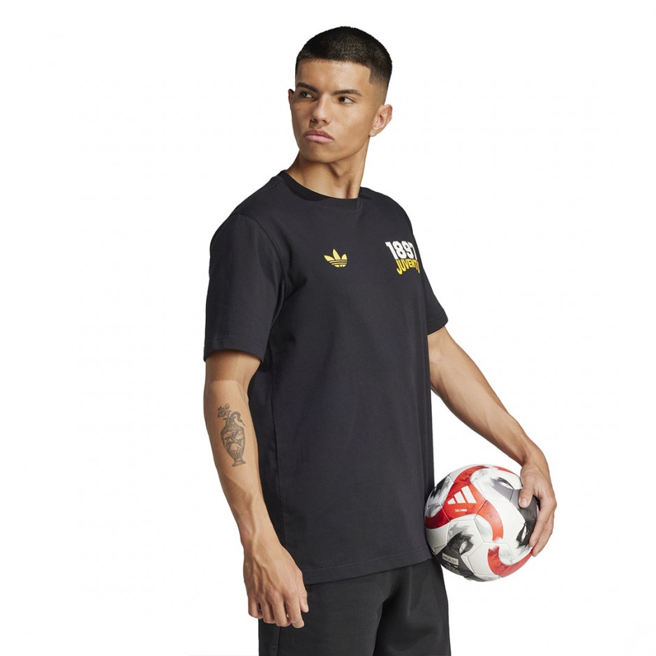 Ανδρικό T-Shirt Μαύρο - adidas Originals Juventus VRCT