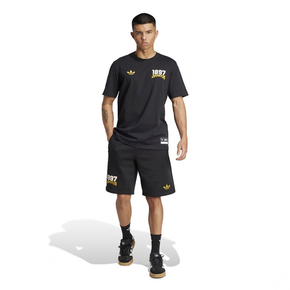 Ανδρικό T-Shirt Μαύρο - adidas Originals Juventus VRCT