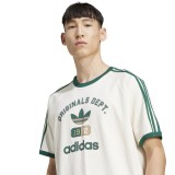 Ανδρικό T-Shirt Λευκό - adidas Originals 3-Stripes Dept. Graphic  Εικόνα 2