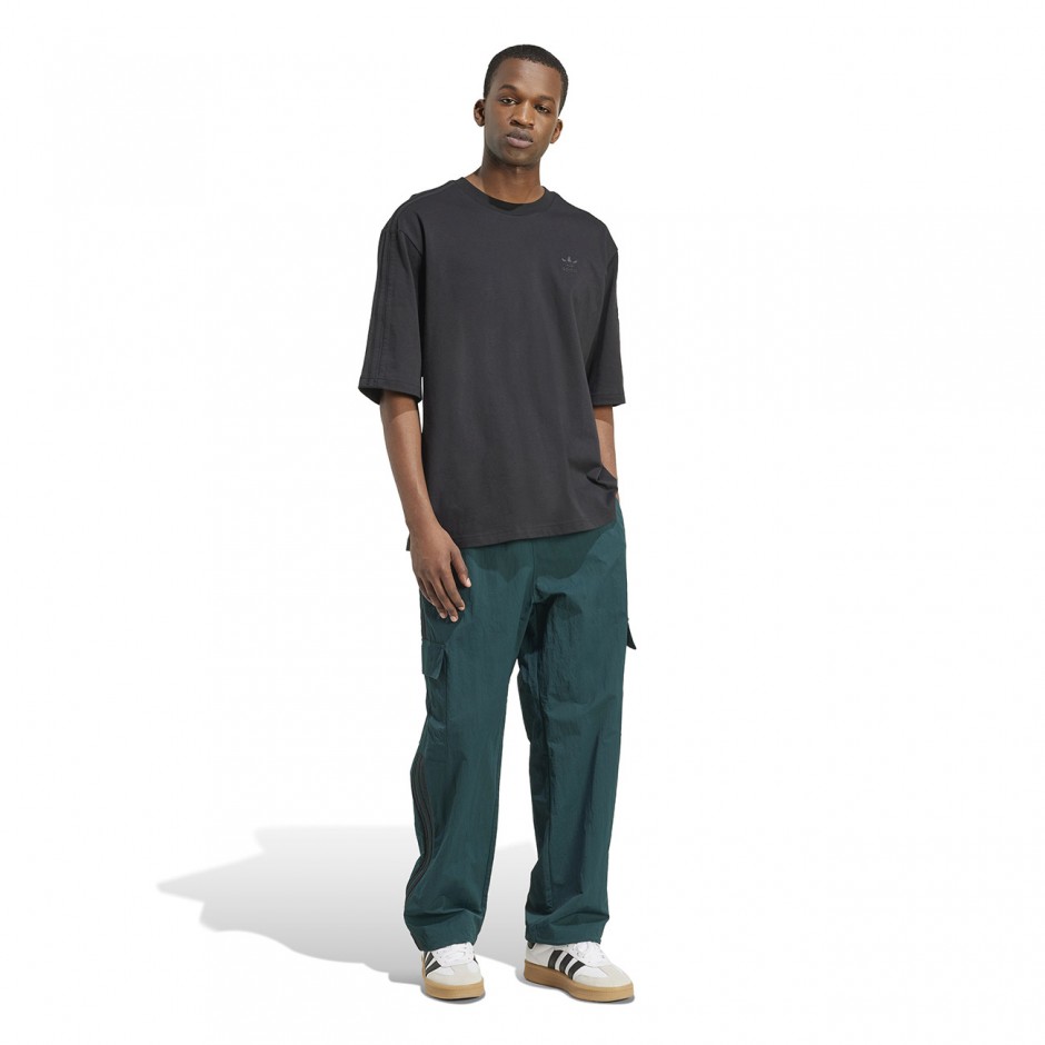 Ανδρικό T-Shirt Μαύρο - adidas Originals Adicolor Oversized