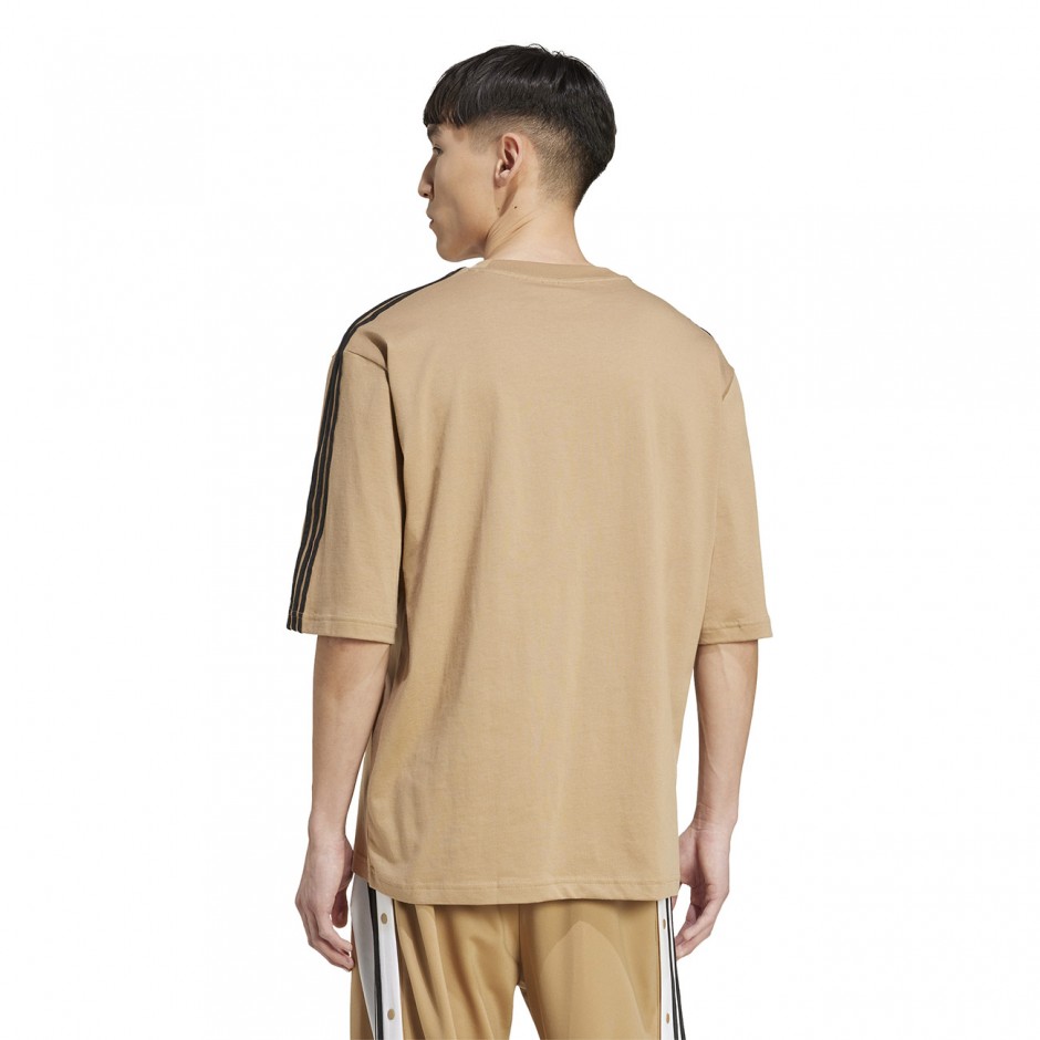 Ανδρικό T-Shirt Μπεζ - adidas Originals Adicolor Oversized