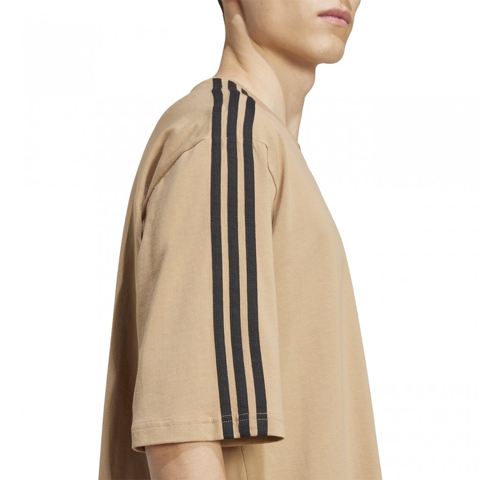Ανδρικό T-Shirt Μπεζ - adidas Originals Adicolor Oversized