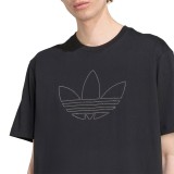 Ανδρικό T-Shirt Μαύρο - adidas Originals Studded Εικόνα 1