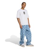 Ανδρικό T-Shirt Λευκό - adidas Originals Leo Oversized Εικόνα 3