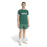 Ανδρικό T-Shirt Πράσινο - adidas Originals 3-Stripes Slim Ringer Εικόνα 3