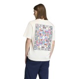 Men's T-Shirt Ecru - adidas Originals Flag GFX Image 0