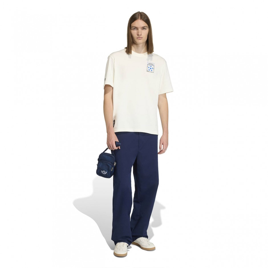 Men's T-Shirt Ecru - adidas Originals Flag GFX