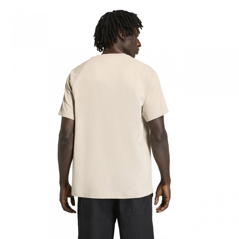 Men's T-Shirt Beige - adidas Originals Premium Essentials