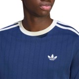 Ανδρικό T-Shirt Μπλε - adidas Originals Drop Needle 3-Stripes Εικόνα 1