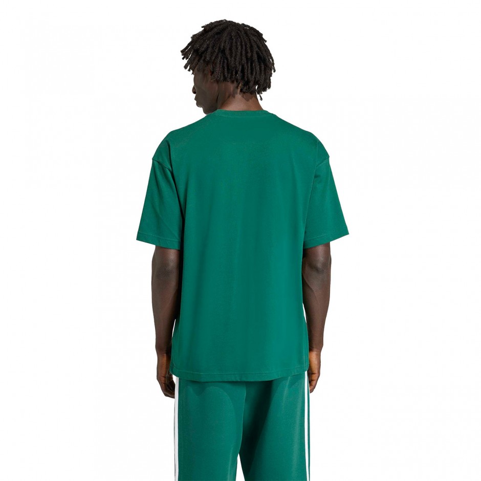 Ανδρικό T-Shirt Πράσινο - adidas Originals Adicolor Trefoil
