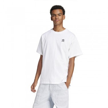 Ανδρικό T-Shirt Λευκό - adidas Originals Essentials Trefoil