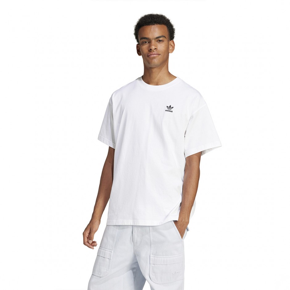 Ανδρικό T-Shirt Λευκό - adidas Originals Essentials Trefoil