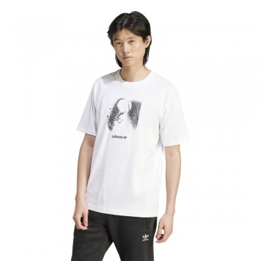 Ανδρικό T-Shirt Λευκό - adidas Originals Training Supply Street Tee 5