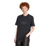 Ανδρικό T-Shirt Μαύρο - adidas Originals Studded Εικόνα 