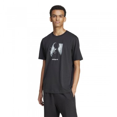 Ανδρικό T-Shirt Μαύρο - adidas Originals Training Supply Street Tee 5