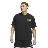 Ανδρικό T-Shirt Μαύρο - adidas Originals Worldwide Hoops Εικόνα 