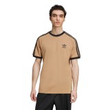 Ανδρικό T-Shirt Μπεζ - adidas Originals Adicolor Classics 3-Stripes Εικόνα 