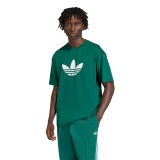Ανδρικό T-Shirt Πράσινο - adidas Originals Adicolor Trefoil Εικόνα 