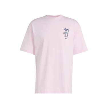Ανδρικό T-Shirt Ροζ - adidas Originals Snowball Graphic