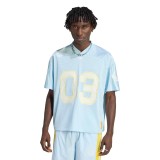 Ανδρικό T-Shirt Σιέλ - adidas Originals Soccer Jersey Εικόνα 